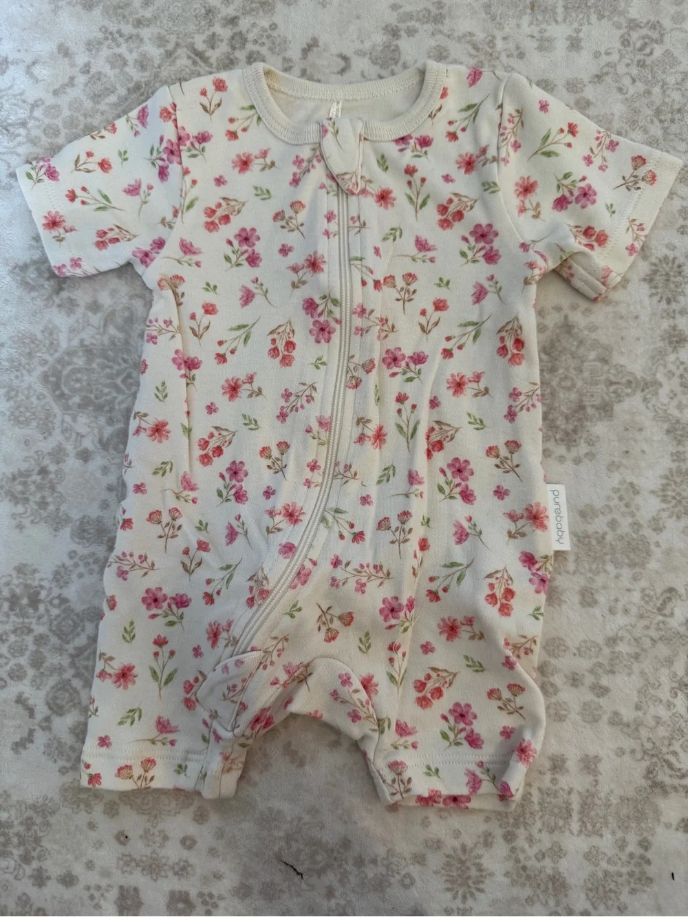 Purebaby soft zippers